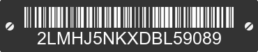 2013 LINCOLN MKT 2LMHJ5NKXDBL59089 VIN decoded