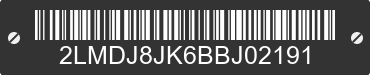 2011 LINCOLN MKX 2LMDJ8JK6BBJ02191 VIN decoded