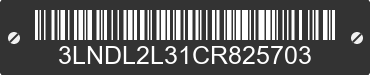 2012 LINCOLN MKZ 3LNDL2L31CR825703 VIN decoded
