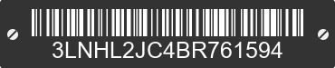 2011 LINCOLN MKZ 3LNHL2JC4BR761594 VIN decoded