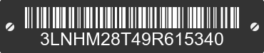 2009 LINCOLN MKZ 3LNHM28T49R615340 VIN decoded
