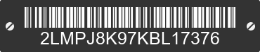 2019 LINCOLN Nautilus 2LMPJ8K97KBL17376 VIN decoded