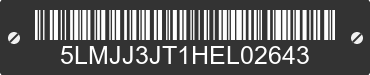 2017 LINCOLN Navigator L 5LMJJ3JT1HEL02643 VIN decoded