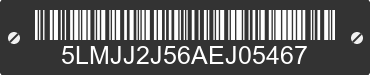 2010 LINCOLN Navigator 5LMJJ2J56AEJ05467 VIN decoded