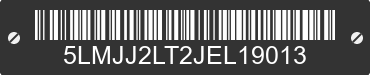 2018 LINCOLN Navigator 5LMJJ2LT2JEL19013 VIN decoded