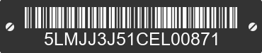 2012 LINCOLN Navigator 5LMJJ3J51CEL00871 VIN decoded