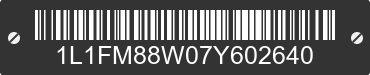 2007 LINCOLN Town Car 1L1FM88W07Y602640 VIN decoded