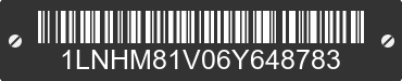 2006 LINCOLN Town Car 1LNHM81V06Y648783 VIN decoded