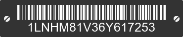 2006 LINCOLN Town Car 1LNHM81V36Y617253 VIN decoded
