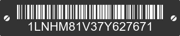 2007 LINCOLN Town Car 1LNHM81V37Y627671 VIN decoded