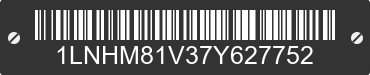 2007 LINCOLN Town Car 1LNHM81V37Y627752 VIN decoded