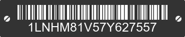 2007 LINCOLN Town Car 1LNHM81V57Y627557 VIN decoded