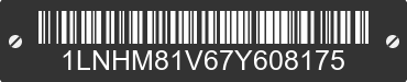 2007 LINCOLN Town Car 1LNHM81V67Y608175 VIN decoded