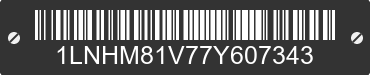 2007 LINCOLN Town Car 1LNHM81V77Y607343 VIN decoded