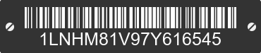 2007 LINCOLN Town Car 1LNHM81V97Y616545 VIN decoded