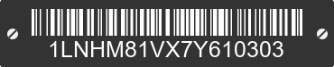 2007 LINCOLN Town Car 1LNHM81VX7Y610303 VIN decoded