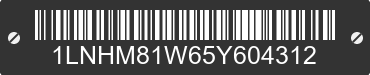 2005 LINCOLN Town Car 1LNHM81W65Y604312 VIN decoded