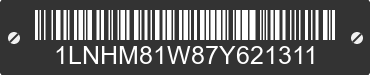 2007 LINCOLN Town Car 1LNHM81W87Y621311 VIN decoded