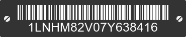 2007 LINCOLN Town Car 1LNHM82V07Y638416 VIN decoded
