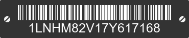 2007 LINCOLN Town Car 1LNHM82V17Y617168 VIN decoded