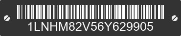 2006 LINCOLN Town Car 1LNHM82V56Y629905 VIN decoded