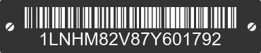 2007 LINCOLN Town Car 1LNHM82V87Y601792 VIN decoded