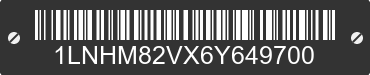 2006 LINCOLN Town Car 1LNHM82VX6Y649700 VIN decoded