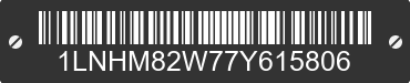 2007 LINCOLN Town Car 1LNHM82W77Y615806 VIN decoded