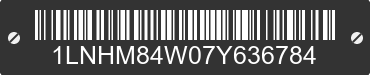 2007 LINCOLN Town Car 1LNHM84W07Y636784 VIN decoded