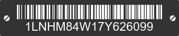 2007 LINCOLN Town Car 1LNHM84W17Y626099 VIN decoded