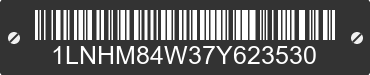 2007 LINCOLN Town Car 1LNHM84W37Y623530 VIN decoded