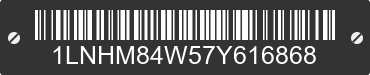 2007 LINCOLN Town Car 1LNHM84W57Y616868 VIN decoded