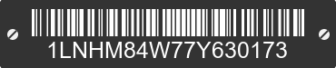 2007 LINCOLN Town Car 1LNHM84W77Y630173 VIN decoded