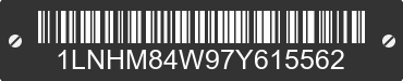 2007 LINCOLN Town Car 1LNHM84W97Y615562 VIN decoded