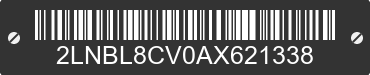 2010 LINCOLN Town Car 2LNBL8CV0AX621338 VIN decoded
