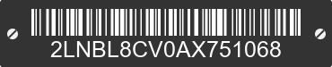 2010 LINCOLN Town Car 2LNBL8CV0AX751068 VIN decoded