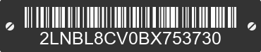 2011 LINCOLN Town Car 2LNBL8CV0BX753730 VIN decoded