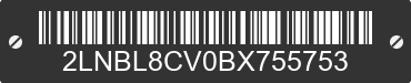 2011 LINCOLN Town Car 2LNBL8CV0BX755753 VIN decoded