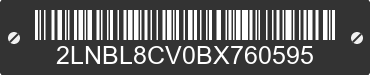 2011 LINCOLN Town Car 2LNBL8CV0BX760595 VIN decoded