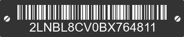 2011 LINCOLN Town Car 2LNBL8CV0BX764811 VIN decoded