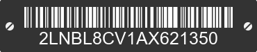 2010 LINCOLN Town Car 2LNBL8CV1AX621350 VIN decoded
