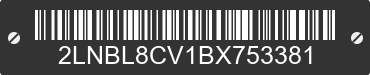 2011 LINCOLN Town Car 2LNBL8CV1BX753381 VIN decoded