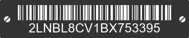 2011 LINCOLN Town Car 2LNBL8CV1BX753395 VIN decoded