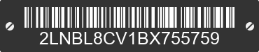 2011 LINCOLN Town Car 2LNBL8CV1BX755759 VIN decoded