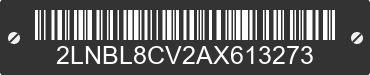 2010 LINCOLN Town Car 2LNBL8CV2AX613273 VIN decoded