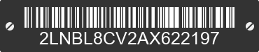 2010 LINCOLN Town Car 2LNBL8CV2AX622197 VIN decoded