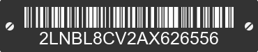 2010 LINCOLN Town Car 2LNBL8CV2AX626556 VIN decoded