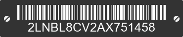 2010 LINCOLN Town Car 2LNBL8CV2AX751458 VIN decoded