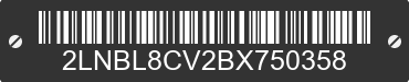 2011 LINCOLN Town Car 2LNBL8CV2BX750358 VIN decoded