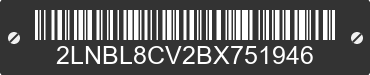 2011 LINCOLN Town Car 2LNBL8CV2BX751946 VIN decoded